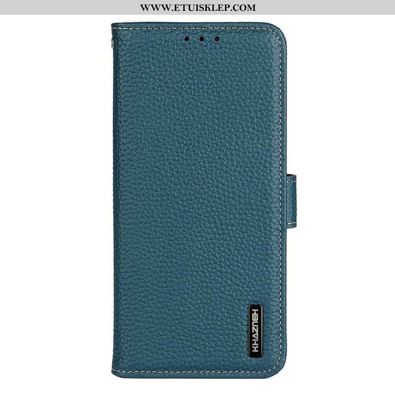 Etui Folio do Samsung Galaxy M53 5G Khazneh Skóra Liczi